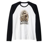 Dio Non può Essere mappato Maglia con Maniche Raglan
