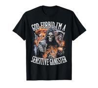 Dio Non Voglia Che io Sia Un Gangster sensibile Bootleg Divertente Maglietta