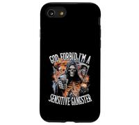 Dio non voglia che io sia un gangster sensibile Funny Bootleg Skeleton Custodia per iPhone SE (2020) / 7/8
