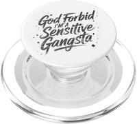 Dio non voglia che io sia un meme Gangsta sensibile PopSockets PopGrip per MagSafe