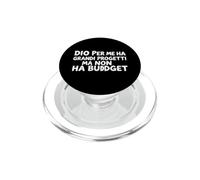 Dio Per Me Ha Grandi Progetti Ma Non un Vettore Di Budget PopSockets PopGrip per MagSafe