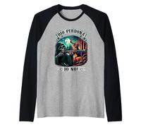 dio perdona io no Maglia con Maniche Raglan