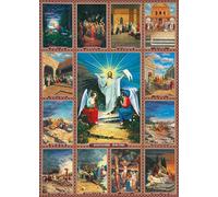 Dio Puzzle 1000 pezzi, Resurrezione di Gesù Cristo Puzzle per adulti 1000 pezzi, Chiesa ortodossa dell'Intercessione della Beata Vergine Maria Puzzles, 50x70 cm