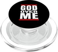 Dio sopra di me Christian Hip Hop Fede Cristo è re Gesù PopSockets PopGrip per MagSafe