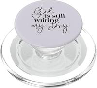 Dio sta ancora scrivendo la mia storia Fede cristiana religiosa PopSockets PopGrip per MagSafe