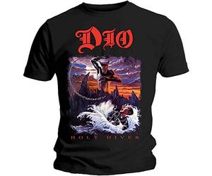 Dio - T-Shirt # Xl Black Unisex # Holy Diver