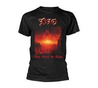 DIO - THE LAST IN LINE BLACK T-Shirt, Front & Back Print Small