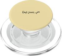 Dio ti ama - Incoraggiamento per i cristiani PopSockets PopGrip per MagSafe