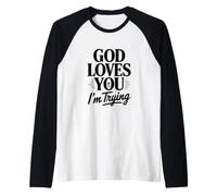 Dio Ti AMA, STO provando Maglia con Maniche Raglan