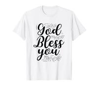 Dio Ti benedica Cristiano ispiratore Maglietta