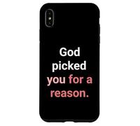 Dio ti ha scelto per una ragione per ereditare la vita eterna Custodia per iPhone XS Max