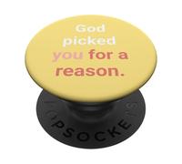 Dio ti ha scelto per una ragione per ereditare la vita eterna PopSockets PopGrip Adesivo