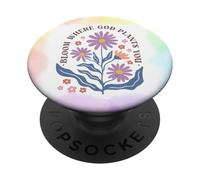Dio ti pianta cristiani uomini e donne che credono in Dio PopSockets PopGrip Adesivo
