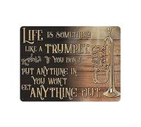 Dio una volta ha detto che ho bisogno di qualcuno abbastanza forte Retro cartello in metallo da parete Poster in metallo per la casa Arte da parete Bar Cafe Bagno Cucina Garage Giardino Fattoria Man C