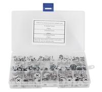 Dioche 10 X 12 Mm 75 Pezzi Dadi a Camma per Mobili Set di Dadi Ruota Eccentrici Connettori 3 in 1 Strumenti di Fissaggio Hardware per Armadi e Assemblaggio di Mobili