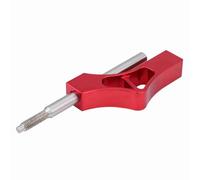 Dioche 10x1,25 KnProlunga Leva Regolabile in Altezza in Acciaio Inox per Pomello Manuale (rosso)