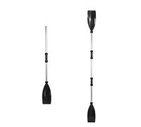Dioche 2 Pezzi Pagaia per Kayak, Pagaia Combinata Divisibile Pagaia per Barca in Lega di Alluminio, 126cm Coppia di Remi per Canoa Kayak Gonfiabile SUP Barche Gommone