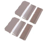Dioche 2 Set di Accessori per Pettine in Ferro Piatto per Piastra per Capelli - Accessorio a Clamp/Holder in Plastica per uno Styling Facile a Casa e in Salone