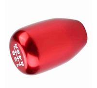 Dioche 2002 MiataCar Pomello Manuale con Modifica Universale 6 velocità Testa Rossa, Struttura in Metallo Resistente con 3 Adattatori Facile Installazione (rosso)