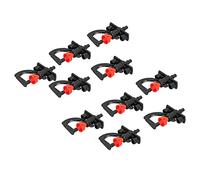 Dioche 360 Sprink10 Set di Ugelli Rotanti Regolabili, Irrigatori a -vortice di Tipo G, Adatti per l'irrigazione di Alberi da Frutto in Serra, Diametro di Spruzzatura 6-8 Metri, Leggeri,