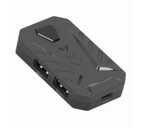 Dioche Adattatore FoGaming Adattatore Convertitore Tastiera Mouse per e HarmonyOS - Connessione 5.2 Senza Ritardi | Supporto per la Ricarica Rapida | Supporto Regolabile Multi-angolo (Mix Pro