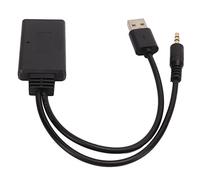 Dioche Adattatore Stereo per Auto con Ricevitore Universale 5.0 con USB e Cavo - Qualità Audio Ad Alta Definizione per il Settore Automobilistico - Leggero e Facile da Installare