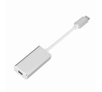 Dioche Adattatore USB C Adattatore USB 3.1 Type-C a Mini DisplayPort - Connettore in Alluminio di Alta qualità - Compatibile con i Nuovi - Trasmissione 4K Ad Alta Definizione - Trasferimento Dati a