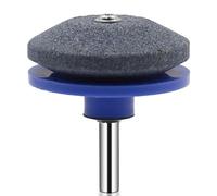 Dioche Affilatrice per Lame del Tosaerba Affilatrice Universale per Mola per Trapano Elettrico e Trapano a Mano Gambo da 1/4 di Pollice (Blue)
