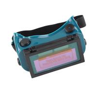 Dioche Arc WeldinSolar Occhiali per Saldatura Auto Oscuranti Occhiali Protettivi per Saldatura Ad Elettrica, a Gas e Argon - Paralume Regolabile con Protezione Anti-UV e IR (verde scuro)