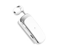 Dioche Auricolare Wireless K52 Wireless Business Headset - Auricolare Retrattile con Microfono HD, Cancellazione del Rumore CVC, Chiamata in Vivavoce, Clamp/Holder Pieghevole e Batteria da 5 Ore