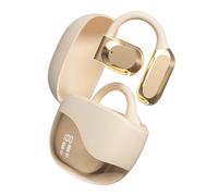 Dioche Auricolari per Traduzione AI - Supporto per 144 Lingue in Tempo Reale - Cuffie Wireless per Viaggi e Affari - Comodo Design a Orecchio Aperto - Batteria a Lunga Durata (Beige)