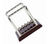 Dioche Balls Newton's Newton Palla a Pendolo Equilibrio a Forma Quadrata - Elegante Regalo Ornamentale per la Casa e l'Ufficio, Giocattolo Scientifico dell'Educazione per Bambini, Perfetto per le