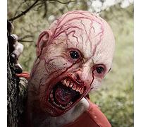 Dioche Berretto per Parrucca Calva in Lattice, Cappello Elastico per Testa Calva a Strappo per Costume Cosplay, con Superficie Liscia per Giochi di Ruolo di Scheletro di Zombie di