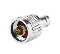 Dioche BNC Connec2pcs Adattatore Coassiale Connettore RF Tipo N Maschio a BNC Femmina - Resistente Placcato in Oro per Prestazioni Affidabili - Ideale per Test e Connessioni RF