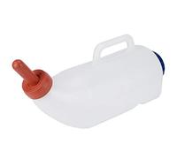 Dioche Bottiglie e Tettarelle per Vitelli Bottiglia per Latte per Vitelli da 4 Litri con Manico - Tettarella Staccabile per un'alimentazione Facile - Materiale Atossico di Alta qualità - Strumento