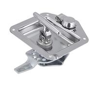 Dioche Camion Digitale Elsjoy Kit di Chiavi per Cassetta degli Attrezzi con Serratura a T Pieghevole in Acciaio Inossidabile Adatto per Rimorchi per Camion, 12,5 * 12,2 Cm, Serratura Impermeabile e