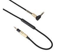 Dioche Cavo da 3,5 Mm Cavo di Conversione da Gomito Maschio da 3,5 Mm a Maschio Dritto da 2, - di Prolunga di Alta qualità per Cuffie, Suono Ad Alta fedeltà e a Bassa Latenza - Lunghezza 4,95 Piedi