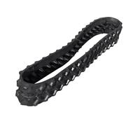 Dioche Cingolo in Gomma per Mini Escavatore 180x72x39mm Resistente | Assorbimento degli Urti, Materiale Composito Resistente All'olio, Trazione su Terreni Fangosi, Montaggio per Miniescavatore