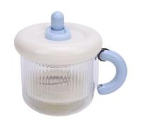 Dioche Colino per Yogurt Colino per Yogurt Greco di Grande capacità - Separatore per Secco con Sacchetto a Rete Fine e Coperchio - Filtro per Fatto in Casa Facile e Veloce, Rosso (BLUE)