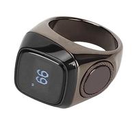 Dioche Contatore Digitale Anello da Dito Intelligente Digitale con Display e Avvisi con Vibrazione, Compatibile con l'app Bluetooth 5.1, Monitoraggio del Conteggio e Promemoria delle Preghiere,