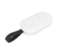 Dioche Control Phone Clicker Telecomando per Smartphone e Tablet - Clicker per Selfie e Girapagina Ricaricabile, Design Compatto per un Facile Trasporto e un Utilizzo Versatile (WHITE)
