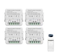 Dioche Controller per Tende Intelligenti | Modulo Smart Switch WiFi | Funzione di Controllo Vocale e Temporizzazione | Perfetto per Casa, Hotel e Ufficio | Compatibile con Tutti gli Interruttori (#4)