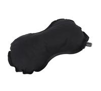 Dioche Cuscino Gonfiabile da Viaggio Compatto Gonfiabile da Viaggio - Cuscino da Seduta Portatile in Spugna per Pisolino, Campeggio e Uso in Auto - Supporto Ergonomico e Design Leggero (BLACK)