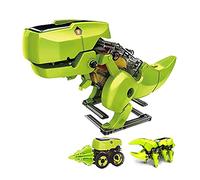 Dioche Dinosauro Assemblato per Bambini Dinosauro Assemblato per Bambini - Giocattoli Educativi Interattivi per Costruire Dinosauri Solari Fai da Te - Regalo Perfetto per i per Compleanni e festività