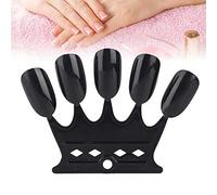 Dioche Display 50 Pezzi per Unghie 50 Pezzi Suggerimenti per la Pratica della Nail Art - Bastoncini per Esposizione in Plastica Resistente per Mostrare i Colori in Gel - Perfetti per Professionisti