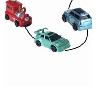 Dioche Divertimento con Veicoli Ingegneristici Auto Induttiva con Penna Divertente - Veicolo Giocattolo Educativo Che Segue le Linee - Migliora il Pensiero Logico e la Coordinazione Occhio-mano -