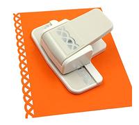 Dioche Edger Border Craft Punch - 9 Modelli di Taglio dei Bordi per Progetti Fai da Te, Lavori con la Carta, Creazione di Cartoline, Scrapbooking, Colori Casuali, ABS + Lega di zinco. (09 Motivo