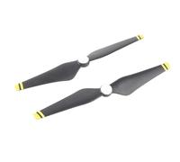 Dioche Fibra 3 Pale Due Coppie di Eliche Autoserranti per il Drone 3. Realizzato con Materiali Avanzati per un'efficiente Riduzione del Rumore, Aumento del Tempo di Volo e facilità (bordo giallo)