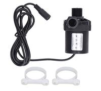 Dioche Fontana Ad Alta Pressione Piccola Pompa Sommergibile DC12V 20W Pompa Centrifuga Senza Spazzole Design Silenzioso per Fontana 800 L/H per Acquario e Uso Giardino