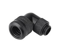 Dioche G1/4 Maschio a PC Raffreddamento Ad Acqua Connettore a Gomito a 90 Gradi Filettatura G1/4 per con Diametro Interno di 10 Mm e Diametro Esterno di 14 Mm - Raccordo in Ottone Resistente con